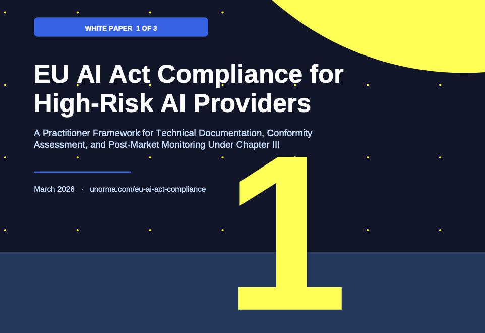 EU AI Act Compliance for High-Risk AI Providers