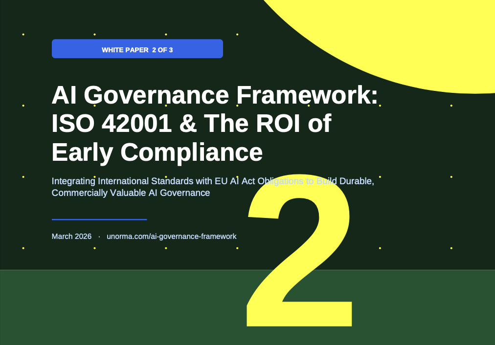 AI Governance Framework: ISO 42001 & The ROI of Early Compliance